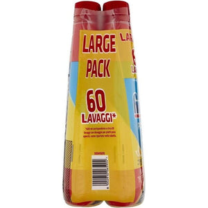 FINISH DETERSIVO GEL LAVASTOVIGLIE LEMON 2X600 ML - 1200 ML LARGE PACK PULIZIA E BRILLANTEZZA EFFICACE ANCHE NEI CICLI BREVI