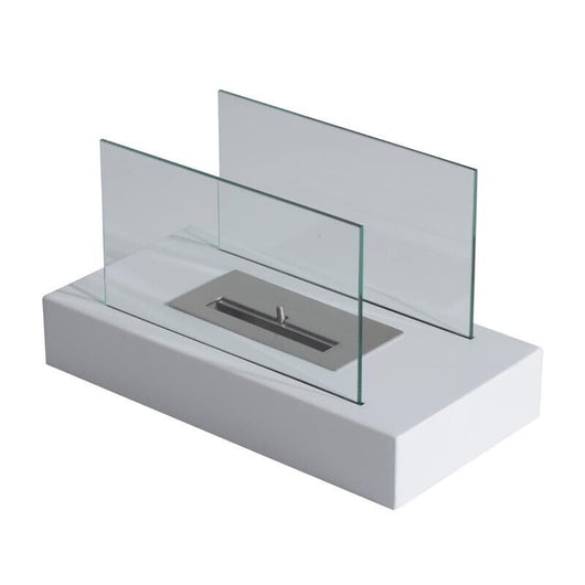 CAMINO A BIOETANOLO DA TERRA CON POTENZA 2000W BIANCO 35X18X21CM