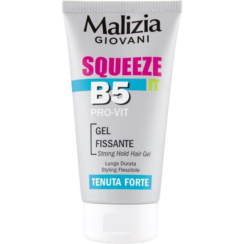 MALIZIA GIOVANI GEL FISSANTE LUNGA DURATE TENUTA FORTE SQUEEZE-IT B5 PRO-VIT 150 ML