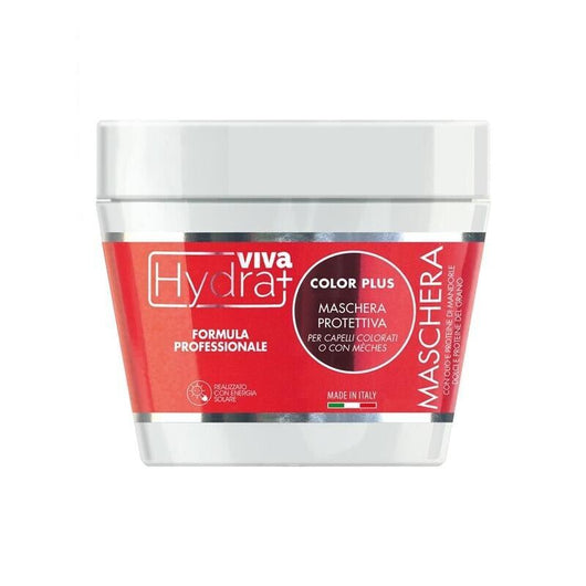 HYDRA VIVA MASCHERA PROTETTIVA PER CAPELLI COLORATI CON OLIO E PROTEINE DI MANDORLE + GRANO 500 ML