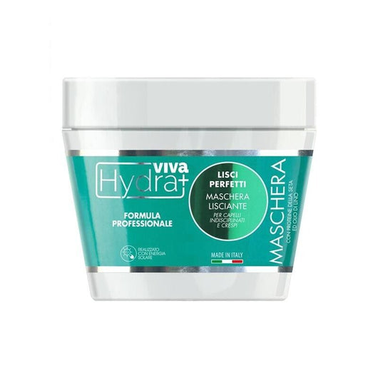 HYDRA VIVA MASCHERA LISCIANTE PER CAPELLI INDISCIPLINATI E CRESPI CON PROTEINE DELLA SETA ED OLIO DI LINO 500 ML