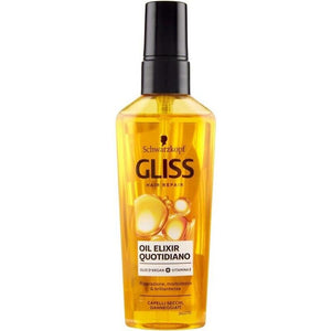 SCHWARZKOPF GLISS TRATTAMENTO OIL ELIXIR QUOTIDIANO PER CAPELLI SECCHI E DANNEGGIATI 75 ML