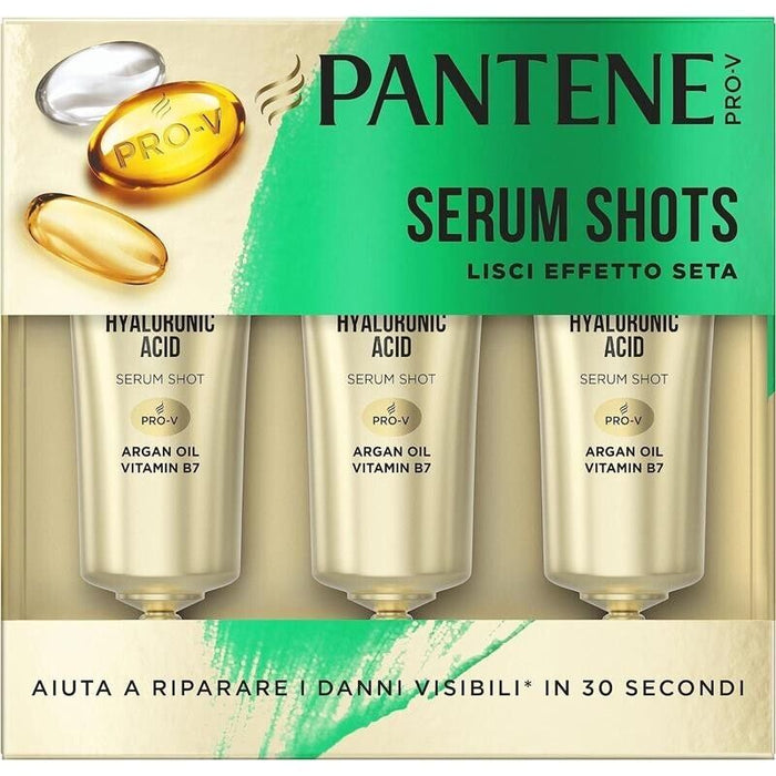 PANTENE PRO-V MASCHERA CAPELLI LISCI EFFETTO SETA TRATTAMENTO INTENSIVO PER CAPELLI DANNEGGIAT 3 X 15ML