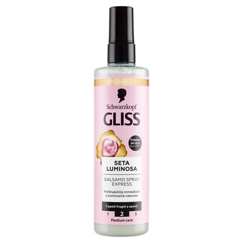 GLISS SETA LUMINOSA BALSAMO SPRAY EXPRESS 200 ML