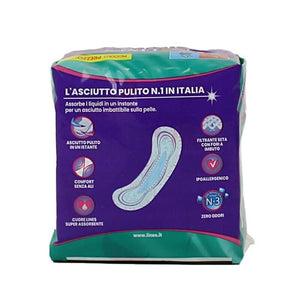 LINES SETA ULTRA ANATOMICO 12 PZ. ASSORBENTI NUOVO