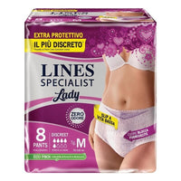 LINES SPECIALIST PANTS DISCREET TAGLIA M 8 PEZZI