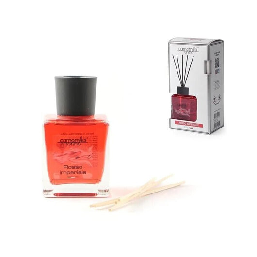 CAMOMILLA PROFUMATORE PER AMBIENTE CUBO 200ML ROSSO IMPERIALE