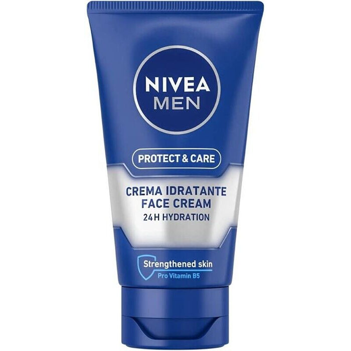 NIVEA MEN PROTECT & CARE CREMA IDRATANTE UOMO IDRATA E PROTEGGE LA PELLE 75 ML