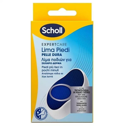 SCHOLL LIMA PIEDI PELLE DURA LIMA MANUALE NANO VETRO