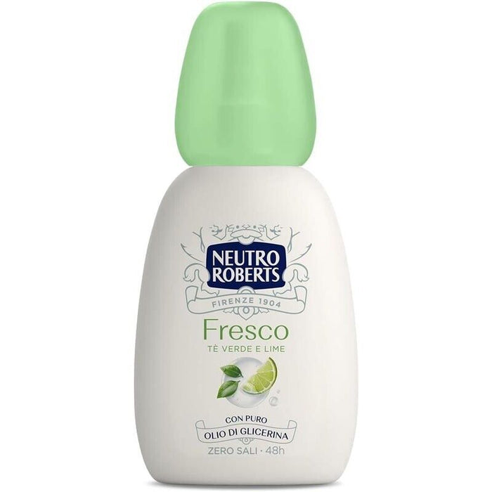 SET 4 NEUTRO ROBERTS DEODORANTE VAPO FRESCO VERDE TÉ VERDE E LIME 75 ML