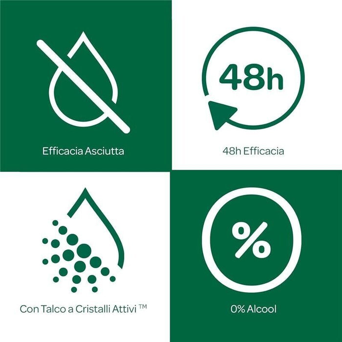 BOROTALCO DEODORANTE 3 STICK ORIGINALE NO ALCOOL E SALI DI ALLUMINIO TRIPLA PROTEZIONE ASCIUTTA  BOROTALCO 40 ML L'UNO