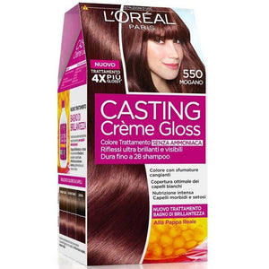 SET 2 CASTING CREME GLOSS TINTA PER I CAPELLI N.550 COLORE MOGANO
