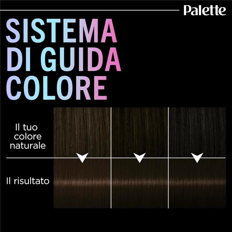 SCHWARZKOPF PALETTE METALLIC COLLECTION 3-89 TINTA CAPELLI CON EFFETTO METALLICO COLORAZIONE CAPELLI CASTANO RAMATO