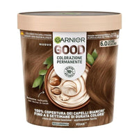GARNIER GOOD TINTA CAPELLI 6.0 CASTANO MOCACCINO COLORAZIONE PERMANENTE SENZA AMMONIACA 90% NATURALE