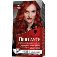 SCHWARZKOPF BRILLANCE TINTA PER CAPELLI INTENSIVA COPERTURA CAPELLI BIANCHI 845 NEW ROSSO RASO