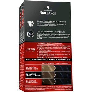 SCHWARZKOPF BRILLANCE TINTA PER CAPELLI INTENSIVA COPERTURA CAPELLI BIANCHI 891 NEW BLUE NERO