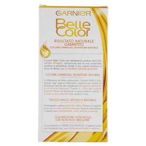 SET 6 GARNIER BELLE COLOR 21 CASTANO CHIARO DORATO COPRE I CAPELLI BIANCHI