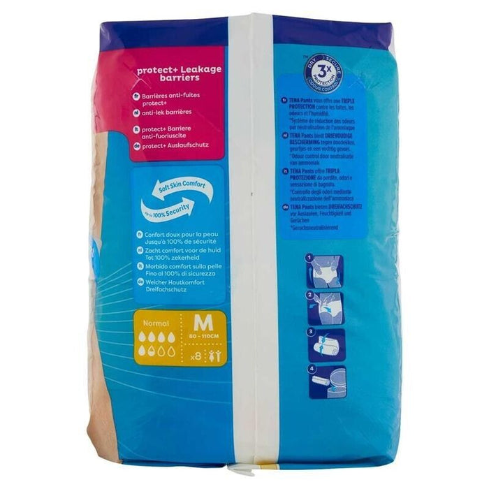 TENA PANTS NORMAL TAGLIA M 8 PEZZI