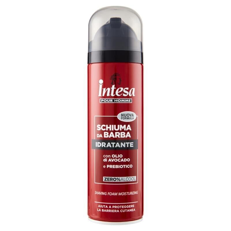 INTESA SCHIUMA DA BARBA IDRATANTE 300ML CON OLIO DI AVOCADO E PREBIOTICO