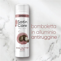 GILLETTE SATIN CARE GEL DEPILATORIO DA DONNA 200 ML CON BURRO DI KARITE