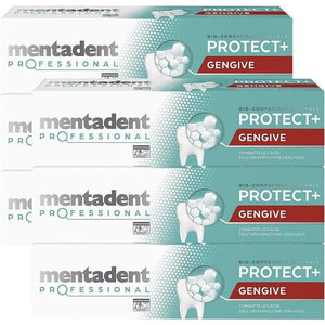 MENTADENT SET 6 PZ DENTIFRICIO PROFESSIONAL 75 ML L'UNO COMBATTE L'INFIAMMAZIONE DELLE GENGIVE
