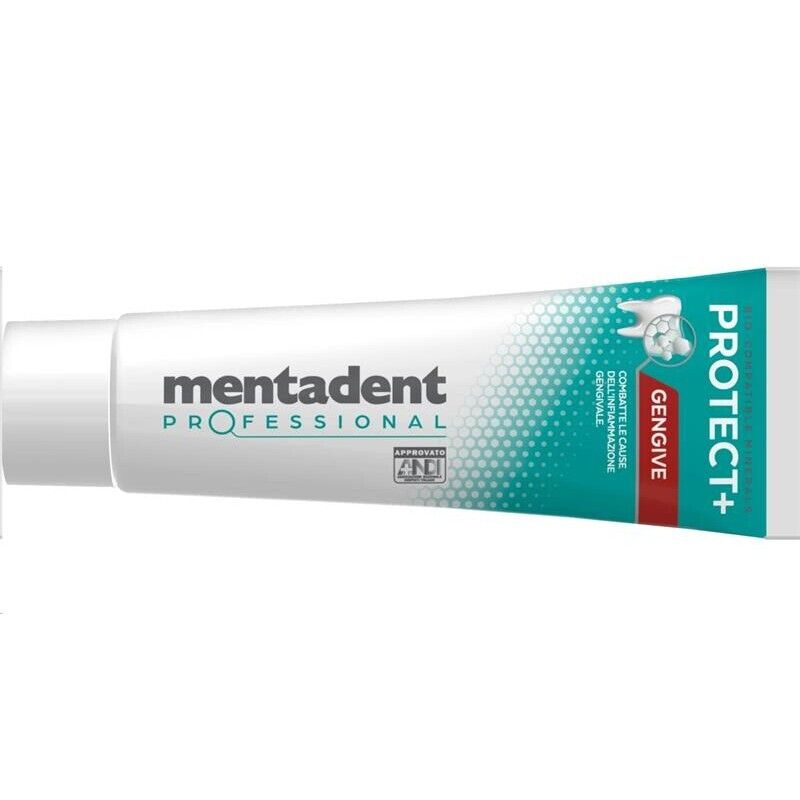 MENTADENT SET 6 PZ DENTIFRICIO PROFESSIONAL 75 ML L'UNO COMBATTE L'INFIAMMAZIONE DELLE GENGIVE
