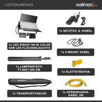 LED Sirius 160 Bi Colour Set Treppiede 2.6