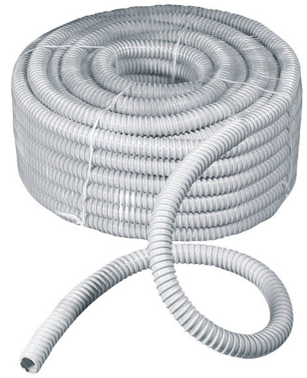 guaina spiralata flessibile grigia rotolo diametro 16mm cod:ferx.11670