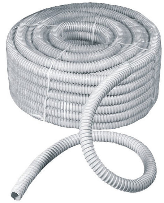 guaina spiralata flessibile grigia rotolo diametro 16mm cod:ferx.11670