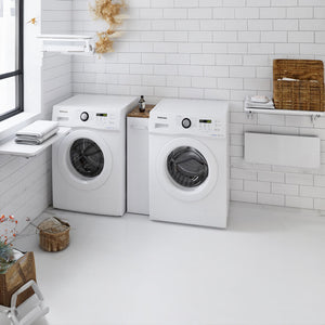 Tavolo Pieghevole a Muro Tavolino Scrivania da parete Bianco Salvaspazio 80x40cm