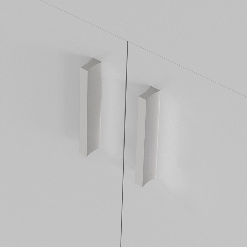 Mobile Asse da Stiro a Scomparsa Salvaspazio Richiudibile Bianco 55x38x90.5 cm