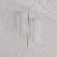 Mobile Asse da Stiro a Scomparsa Salvaspazio Bianco Frassinato 55x38x90.5 cm