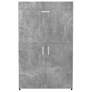 Mobile Asse da Stiro a Scomparsa Salvaspazio Richiudibile Cemento 55x38x90.5 cm