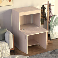 Mobile Asse da Stiro a Scomparsa Salvaspazio Richiudibile Olmo 55x38x90.5 cm