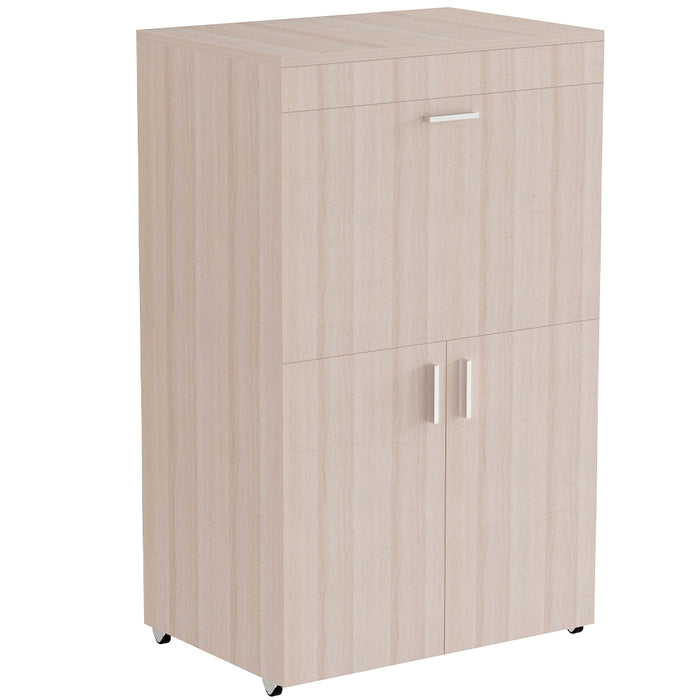 Mobile Asse da Stiro a Scomparsa Salvaspazio Richiudibile Olmo 55x38x90.5 cm