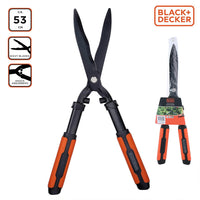 BLACK+DECKER Tagliasiepi Lame in Acciaio seghettato per Giardino Potatura 53 cm