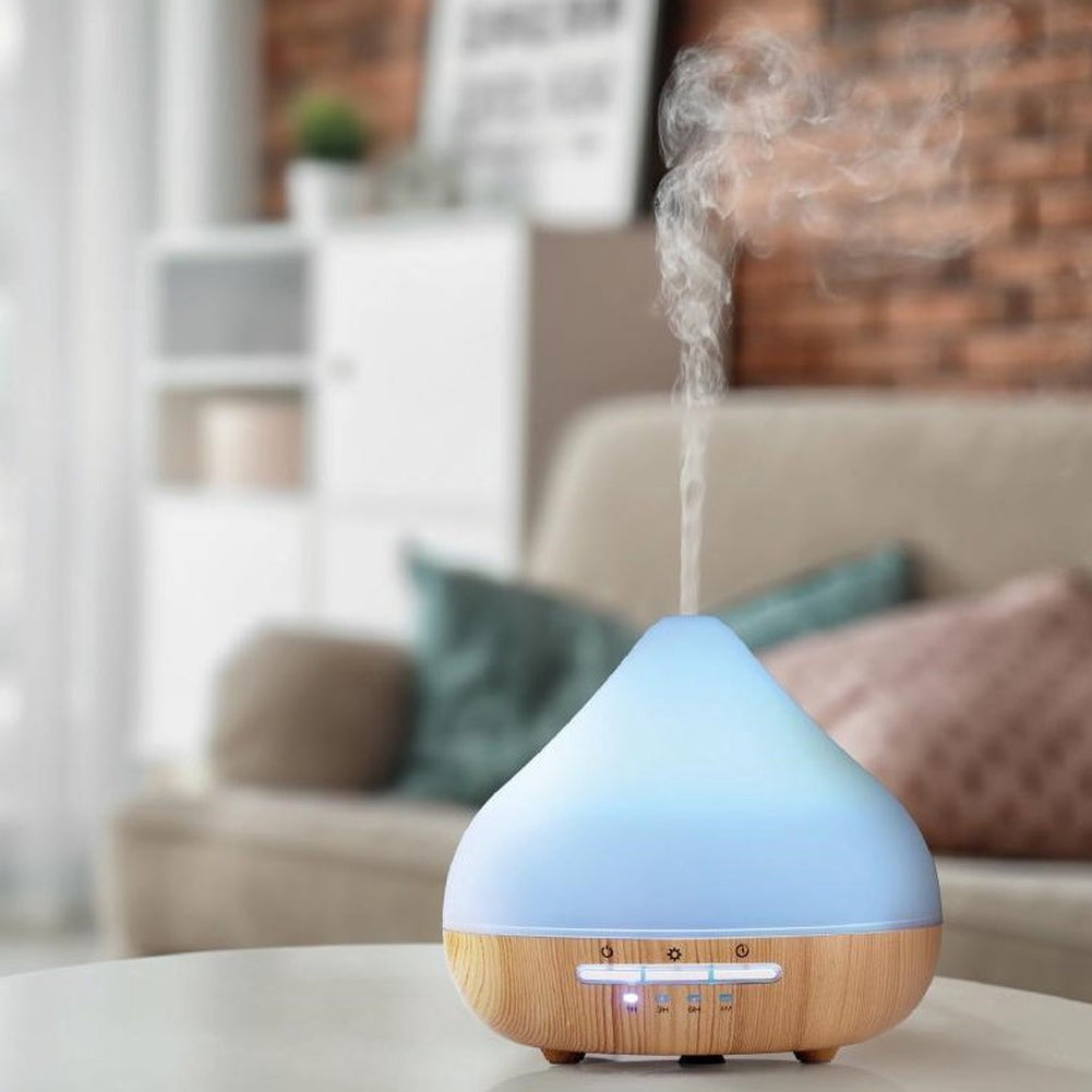 Diffusore Aroma Profumatore Aria 300ml Led e Timer Aromaterapia Umidificatore