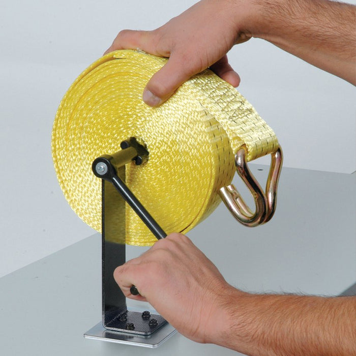 Avvolgitore di Cinghie Tensione per Bobine a Cricchetto con Base Magnetica