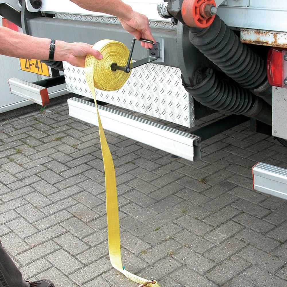 Avvolgitore di Cinghie Tensione per Bobine a Cricchetto con Base Magnetica