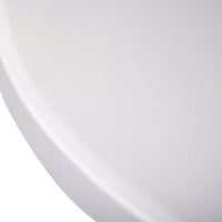 Tavolino Pieghevole da Giardino Interno ed Esterno Tavolo Rotondo 80 x 110 cm