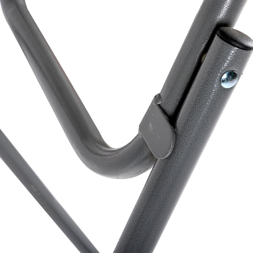 Tavolino Pieghevole da Giardino Interno ed Esterno Tavolo Rotondo 80 x 110 cm