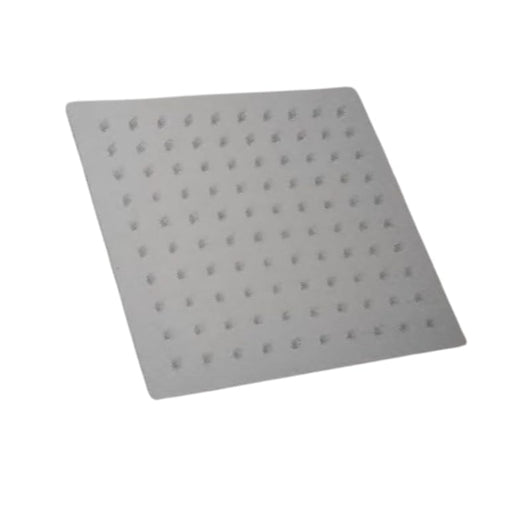 IMPALLI Soffione Doccia Grande Quadrato In Acciaio Finitura Cromata Soffione Doccia Anticalcare Facile Installazione (25X25 CM)