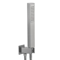 IMPALLI Kit Doccia Con Presa Acqua Doccino Per Doccia Quadrato Finitura Cromo Kit Doccia Con Doccino Per Doccia Con Tubo Flessibile