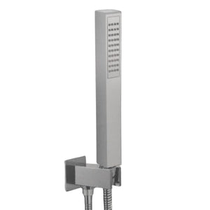 IMPALLI Kit Doccia Con Presa Acqua Doccino Per Doccia Quadrato Finitura Cromo Kit Doccia Con Doccino Per Doccia Con Tubo Flessibile