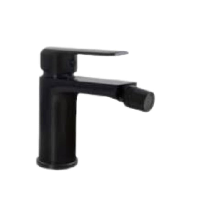 IMPALLI Miscelatore Bidet Bagno Con Leva E Deviatore Rubinetto Bidet Con Piletta Pop Up 1'' 1/4 E Flessibili Inclusi Rubinetto Per Bidet Serie HH (NERO OPACO)