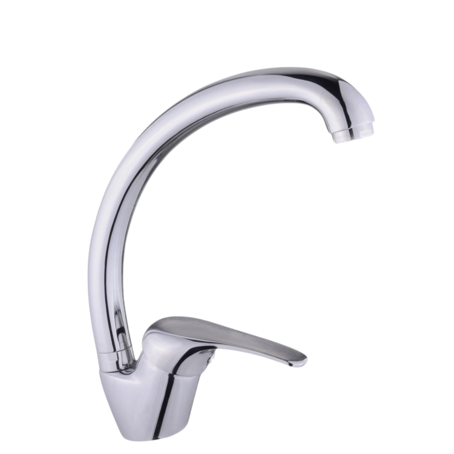 IMPALLI Miscelatore Cucina Canna Lunga Girevole Rubinetto Lavello Cucina Miscelatore Lavello Cucina Serie Alice (CROMO)