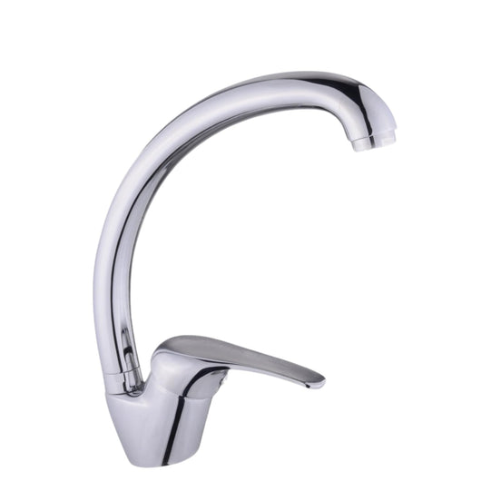 IMPALLI Miscelatore Cucina Canna Lunga Girevole Rubinetto Lavello Cucina Miscelatore Lavello Cucina Serie Alice (CROMO)