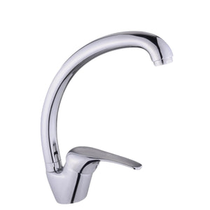 IMPALLI Miscelatore Cucina Canna Lunga Girevole Rubinetto Lavello Cucina Miscelatore Lavello Cucina Serie Alice (CROMO)