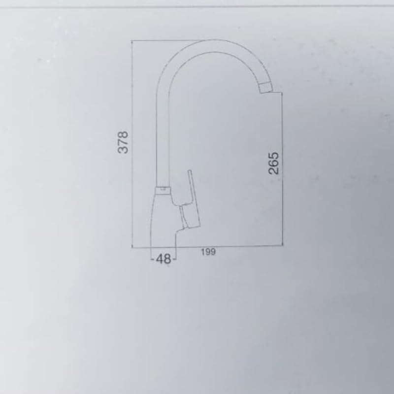 IMPALLI Miscelatore Cucina Completo Di Flessibili Rubinetto Lavello Cucina Finitura Cromo Miscelatore Lavello Cucina Serie MM