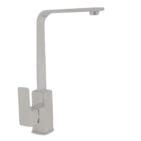 IMPALLI Miscelatore Cucina Canna Alta Piatta Rubinetto Lavello Cucina Completo Di Flessibili Per Miscelatori Rubinetto Cucina Facile Installazione Miscelatore Lavello Cucina Serie NX (CROMATO)